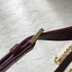 Replica Burberry Borsa per fotocamera trapuntata piccola Claret Replica Burberry Borsa per fotocamera trapuntata piccola Claret