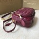 Replica Burberry Borsa per fotocamera trapuntata piccola Claret Replica Burberry Borsa per fotocamera trapuntata piccola Claret