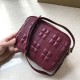 Replica Burberry Borsa per fotocamera trapuntata piccola Claret Replica Burberry Borsa per fotocamera trapuntata piccola Claret