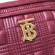Replica Burberry Borsa per fotocamera trapuntata piccola Claret Replica Burberry Borsa per fotocamera trapuntata piccola Claret