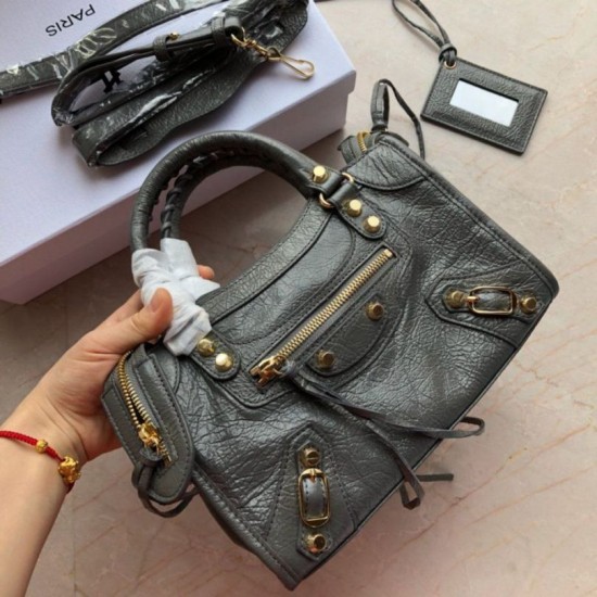 Replica Balenciaga 295S Classic Mini City Gold Replica Balenciaga 295S Classic Mini City Gold