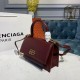 Replica Borsa a tracolla Satchel Sharp XS Balenciaga Bordeaux Replica Borsa a tracolla Satchel Sharp XS Balenciaga Bordeaux