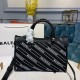 Replica Borsa logo Balenciaga Manico Allover chiaretto Replica Borsa logo Balenciaga Manico Allover chiaretto