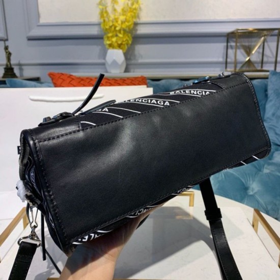 Replica Borsa logo Balenciaga Manico Allover chiaretto Replica Borsa logo Balenciaga Manico Allover chiaretto