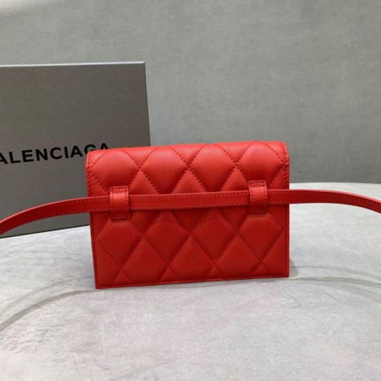 Replica Marsupio Balenciaga Sharp XS Rosso Replica Marsupio Balenciaga Sharp XS Rosso
