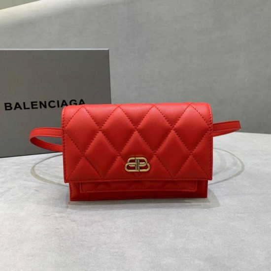 Replica Marsupio Balenciaga Sharp XS Rosso Replica Marsupio Balenciaga Sharp XS Rosso