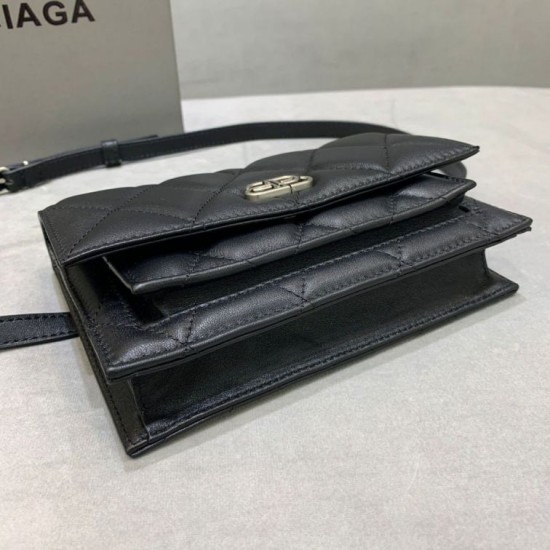 Replica Marsupio Balenciaga Sharp XS nero Replica Marsupio Balenciaga Sharp XS nero