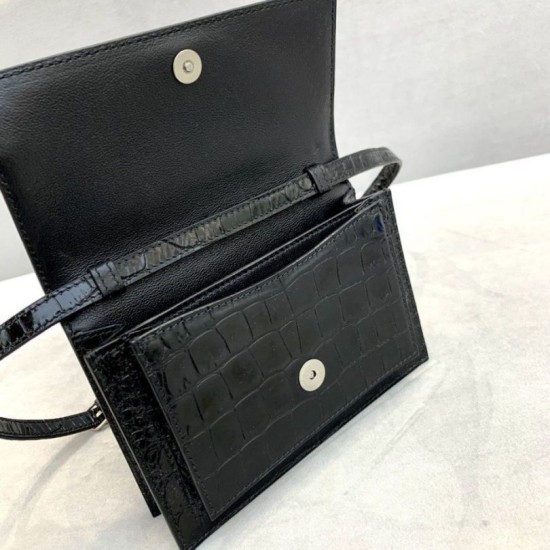 Replica Balenciaga Sharp XS Marsupio vitello lucida goffrata coccodrillo Replica Balenciaga Sharp XS Marsupio vitello lucida goffrata coccodrillo