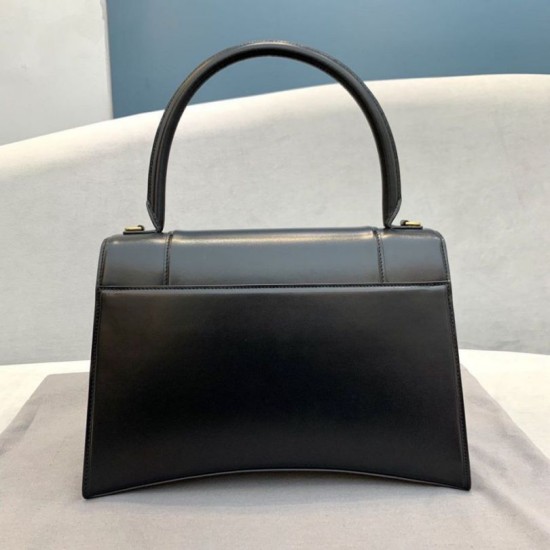 Replica Borsa a tracolla media Clessidra Balenciaga nera Replica Borsa a tracolla media Clessidra Balenciaga nera