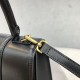 Replica Borsa a tracolla media Clessidra Balenciaga nera Replica Borsa a tracolla media Clessidra Balenciaga nera