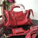 Replica Balenciaga Classic Metallic Edge City Pelle di agnello crepe sacca rossa Replica Balenciaga Classic Metallic Edge City Pelle di agnello crepe sacca rossa