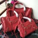 Replica Balenciaga Classic Metallic Edge City Pelle di agnello crepe sacca rossa Replica Balenciaga Classic Metallic Edge City Pelle di agnello crepe sacca rossa