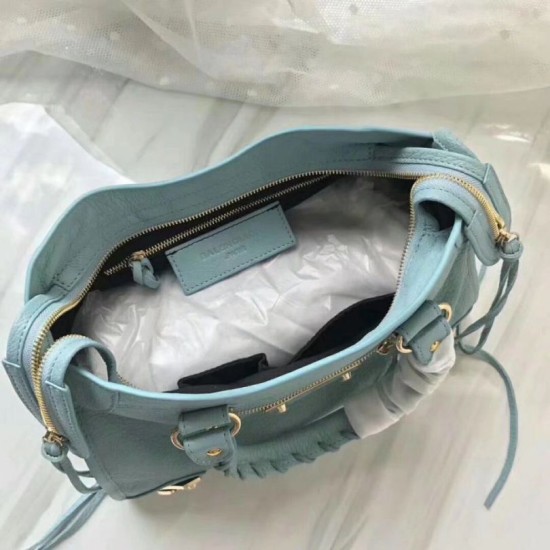 Replica Borsa Balenciaga Classic Metallic Edge City agnello azzurra Replica Borsa Balenciaga Classic Metallic Edge City agnello azzurra