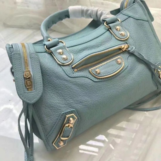 Replica Borsa Balenciaga Classic Metallic Edge City agnello azzurra Replica Borsa Balenciaga Classic Metallic Edge City agnello azzurra