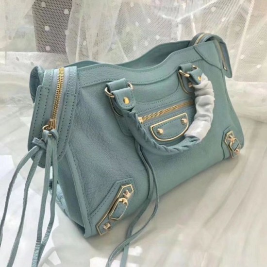 Replica Borsa Balenciaga Classic Metallic Edge City agnello azzurra Replica Borsa Balenciaga Classic Metallic Edge City agnello azzurra