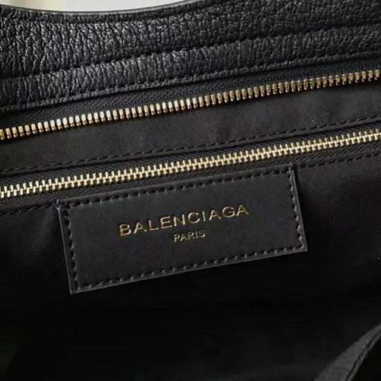Replica Borsa Balenciaga Classic Metallic Edge City agnello nera Replica Borsa Balenciaga Classic Metallic Edge City agnello nera