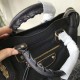 Replica Borsa Balenciaga Classic Metallic Edge City agnello nera Replica Borsa Balenciaga Classic Metallic Edge City agnello nera