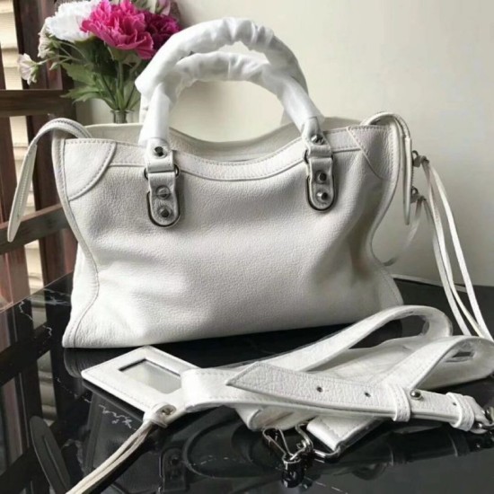 Replica Borsa Balenciaga Classic Metallic Edge City agnello bianca Replica Borsa Balenciaga Classic Metallic Edge City agnello bianca