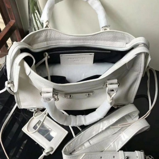 Replica Borsa Balenciaga Classic Metallic Edge City agnello bianca Replica Borsa Balenciaga Classic Metallic Edge City agnello bianca
