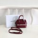 Replica Borsa a tracolla Balenciaga Ville XXS con manico in pelle stampa coccodrillo Claret Replica Borsa a tracolla Balenciaga Ville XXS con manico in pelle stampa coccodrillo Claret