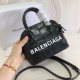 Replica Borsa a tracolla Balenciaga Ville XXS in pelle stampata coccodrillo nera Replica Borsa a tracolla Balenciaga Ville XXS in pelle stampata coccodrillo nera