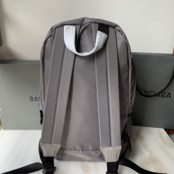 Zaino Ruota Balenciaga Nylon Grigio