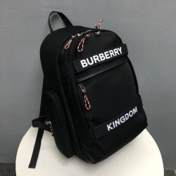 Zaino Buris Nevis grande dettaglio logo Burberry