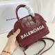 Replica Borsa a tracolla Balenciaga Ville XXS con manico in pelle stampa coccodrillo Claret Replica Borsa a tracolla Balenciaga Ville XXS con manico in pelle stampa coccodrillo Claret