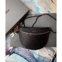 Marsupio Balenciaga Souvenirs ultra piccolo nero