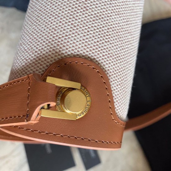 Replica Borsa in pelle liscia YSL Saint Laurent Carre Replica Borsa in pelle liscia YSL Saint Laurent Carre