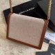 Replica YSL Saint Laurent Cassandra Monogram Clasp Bag Marrone Replica YSL Saint Laurent Cassandra Monogram Clasp Bag Marrone