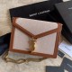 Replica YSL Saint Laurent Cassandra Monogram Clasp Bag Marrone Replica YSL Saint Laurent Cassandra Monogram Clasp Bag Marrone