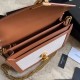 Replica YSL Saint Laurent Cassandra Monogram Clasp Bag Marrone Replica YSL Saint Laurent Cassandra Monogram Clasp Bag Marrone