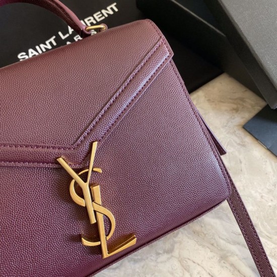 Replica Claret borsa media Yand Saint Laurent Cassandra Replica Claret borsa media Yand Saint Laurent Cassandra