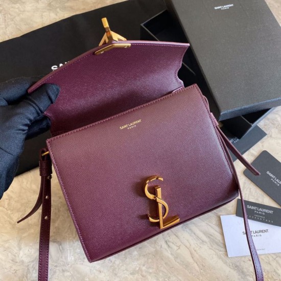 Replica Claret borsa media Yand Saint Laurent Cassandra Replica Claret borsa media Yand Saint Laurent Cassandra