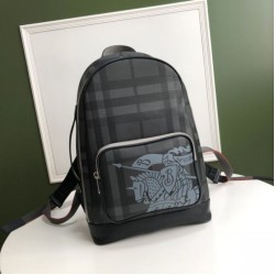 Zaino Burberry London Horse Nero