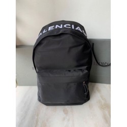 Zaino Ruota Balenciaga Nylon Nero