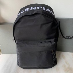 Zaino Ruota Balenciaga Nylon Nero