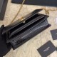 Replica Borsa YSL piccola in coccodrillo nero oro