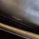Replica Borsa YSL piccola in coccodrillo nero oro