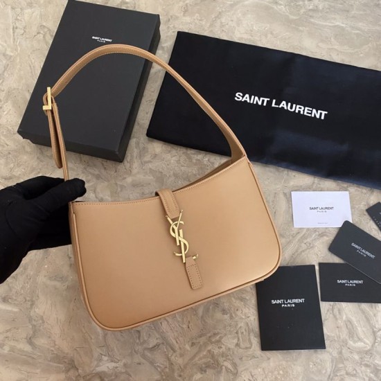 Replica Borsa hobo YSL Saint Laurent Albicocca