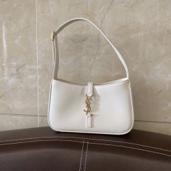 Borsa hobo YSL Saint Laurent Bianco