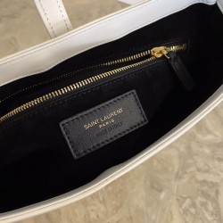 Borsa hobo YSL Saint Laurent Bianco