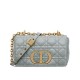 Replica Christian Dior Borsa Dior Caro grigia Replica Christian Dior Borsa Dior Caro grigia