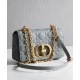 Replica Christian Dior Borsa Dior Caro grigia Replica Christian Dior Borsa Dior Caro grigia
