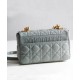 Replica Christian Dior Borsa Dior Caro grigia Replica Christian Dior Borsa Dior Caro grigia