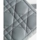 Replica Christian Dior Borsa Dior Caro grigia Replica Christian Dior Borsa Dior Caro grigia