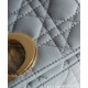 Replica Christian Dior Borsa Dior Caro grigia Replica Christian Dior Borsa Dior Caro grigia