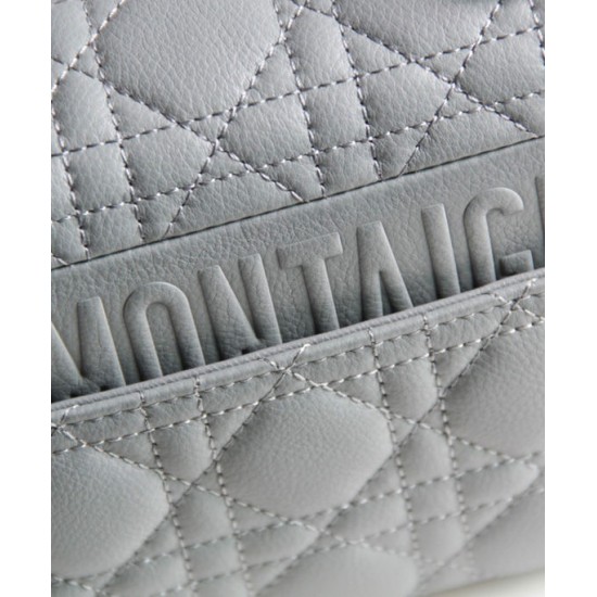 Replica Christian Dior Borsa Dior Caro grigia Replica Christian Dior Borsa Dior Caro grigia
