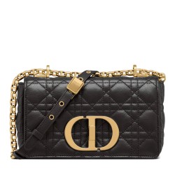 Christian Dior Borsa Dior Caro Nera